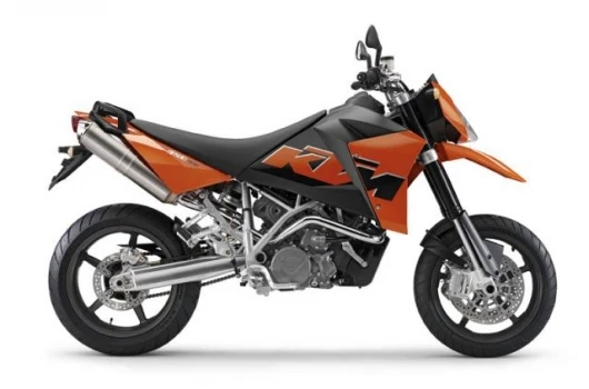 The SuperMoto KTM 950