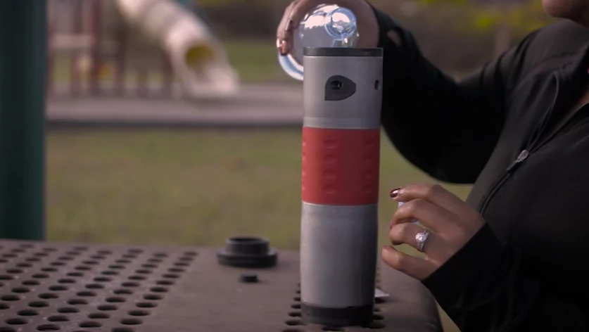 Because it has its own heating element, you don't need to pre-heat the water