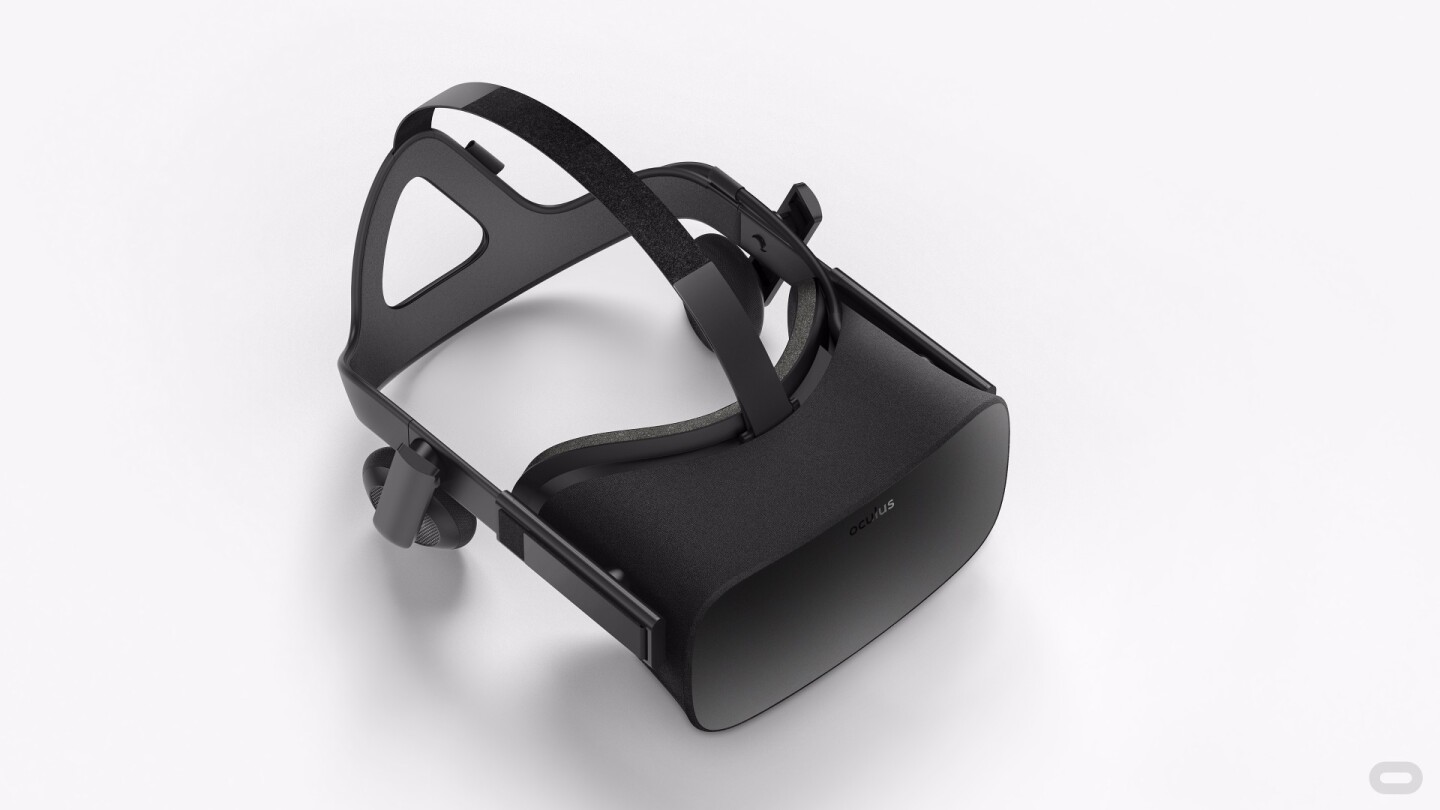 The Oculus Rift, from the company that kickstarted all this talk of headworn realities