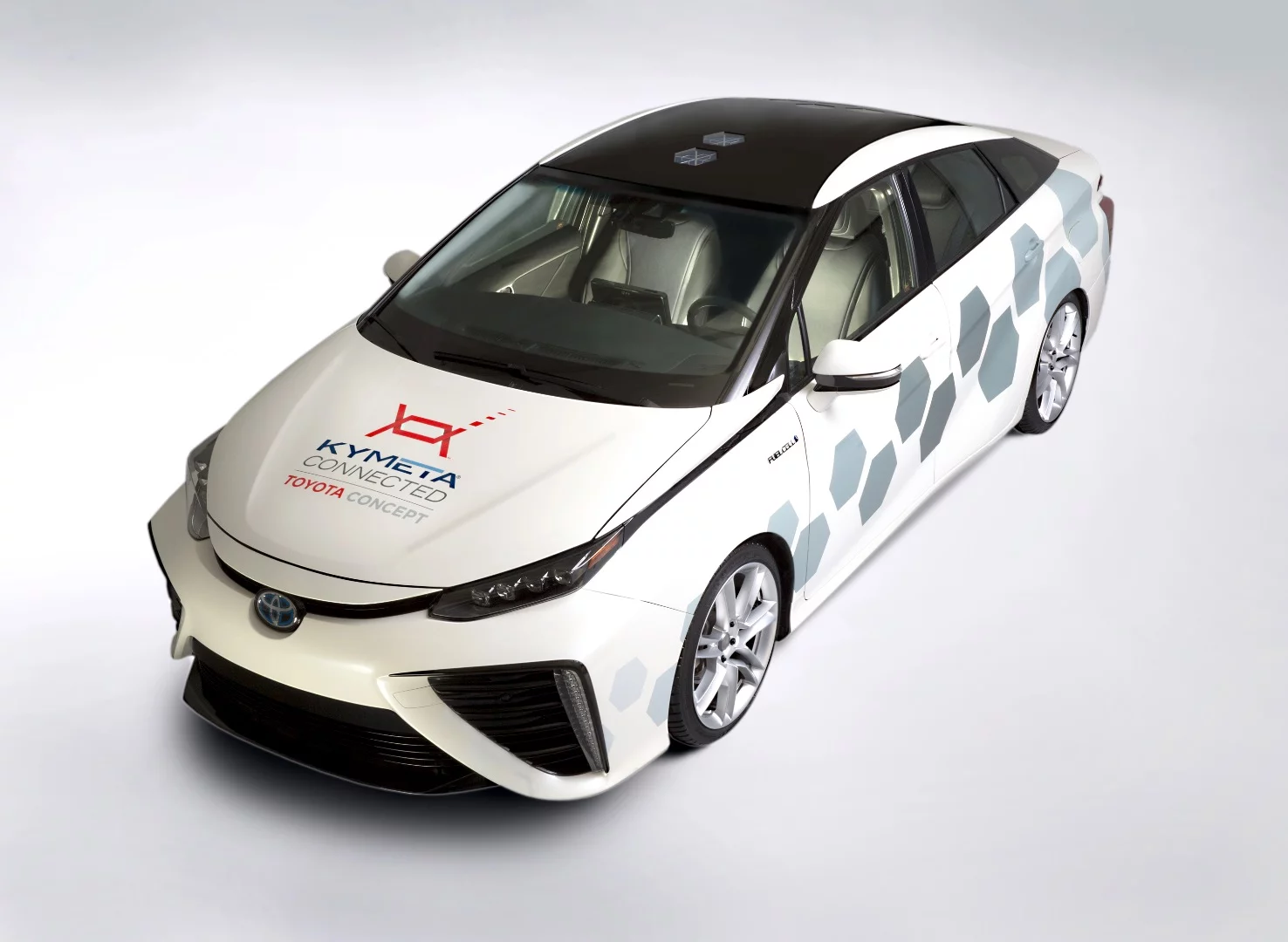 Toyota's Mirai satellite research vehicle