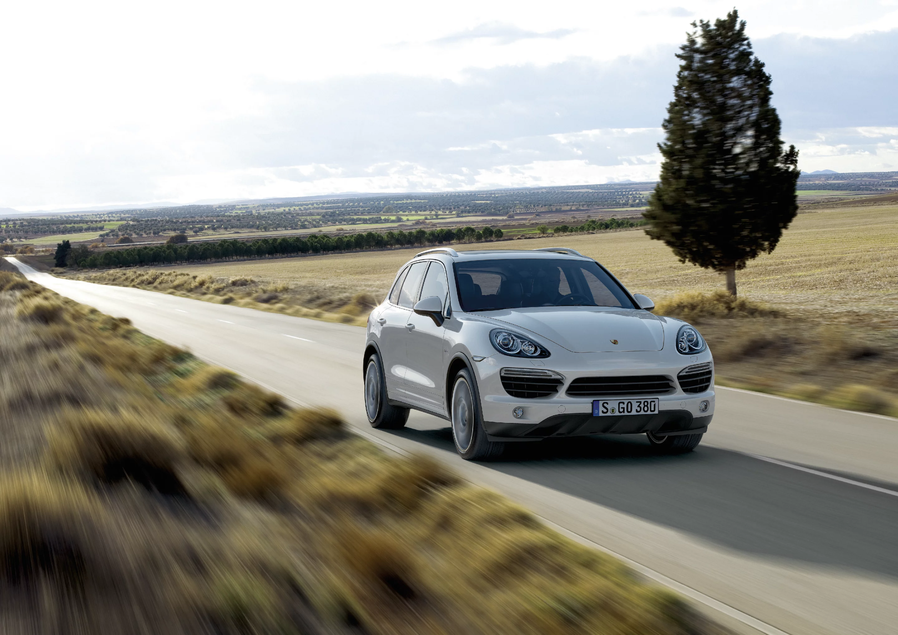 The Porsche Cayenne Hybrid S