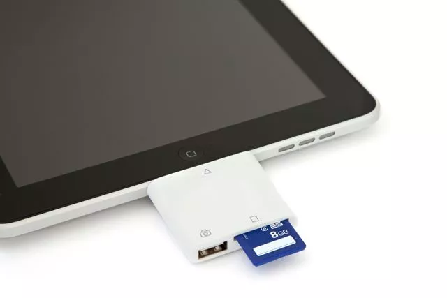 The SD Card Reader for iPad