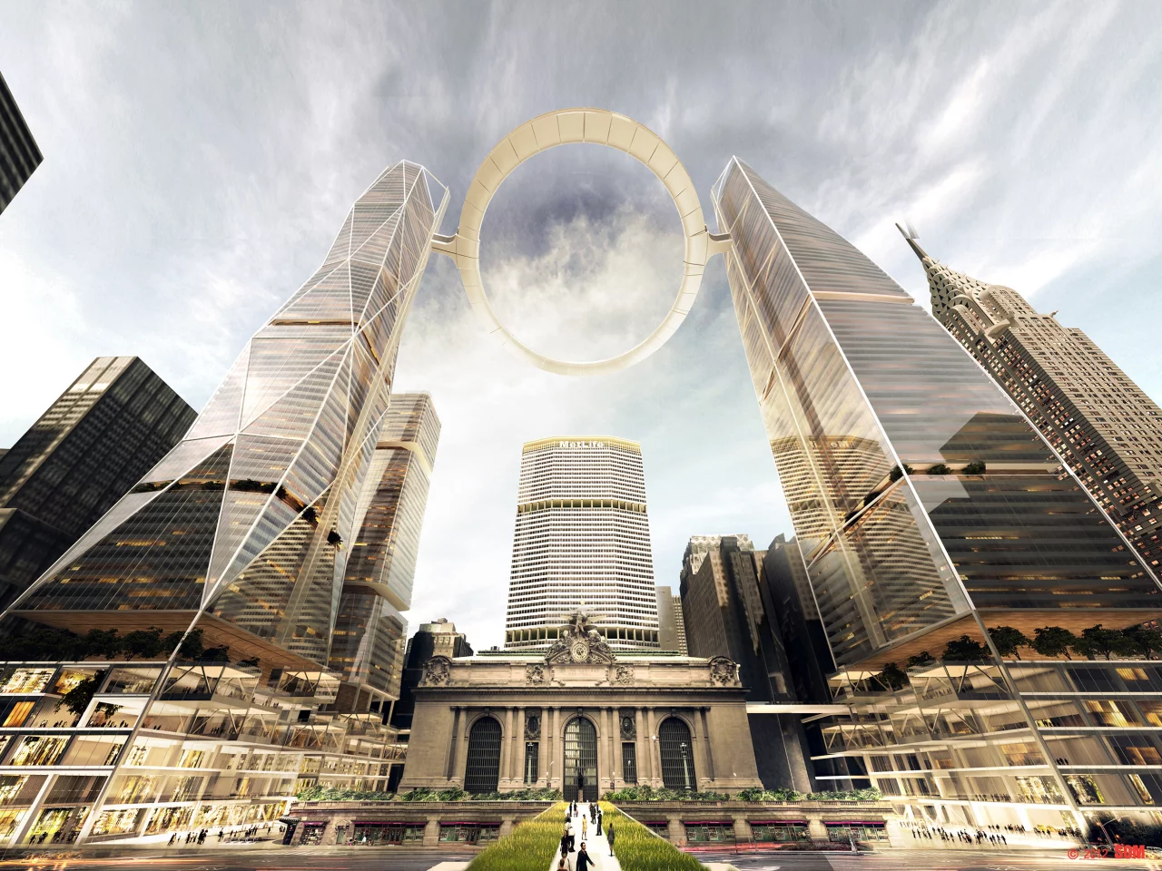 SOM's grand vision for the Grand Central Terminal of the future (Image: © 2012 SOM)