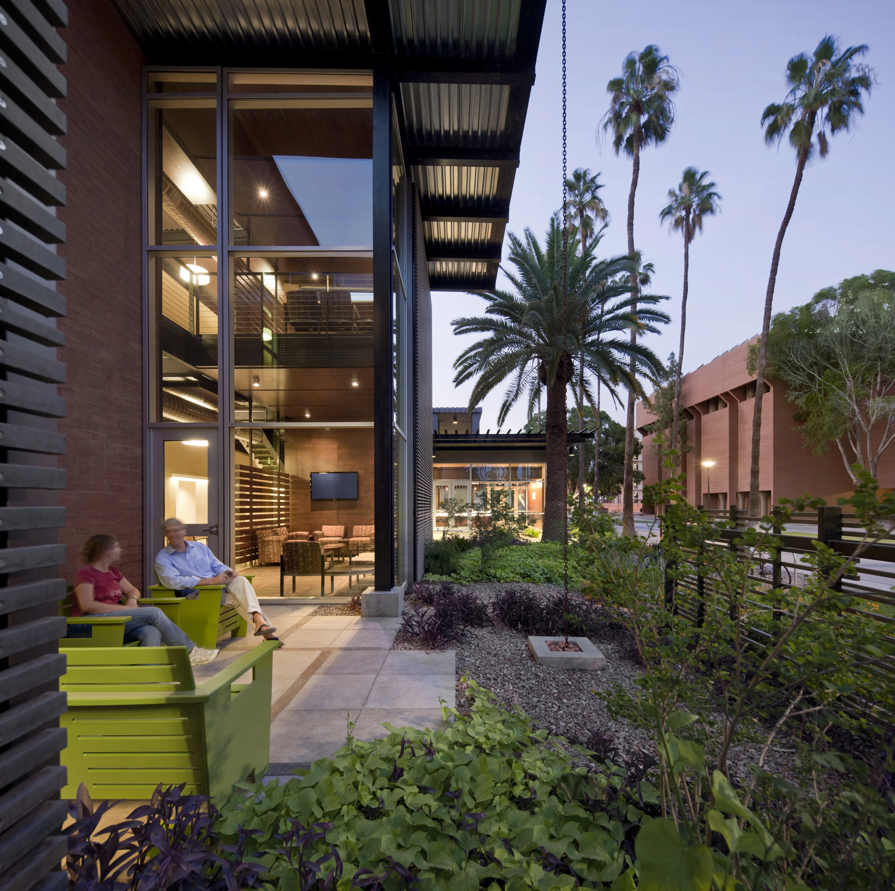 Arizona State University Student Health Services, by Lake Flato Architects, Orcutt Winslow (Photo: Bill Timmerman)