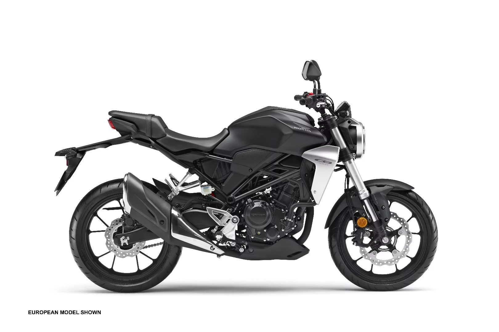 Honda CB300R: IMU-integrated ABS system available