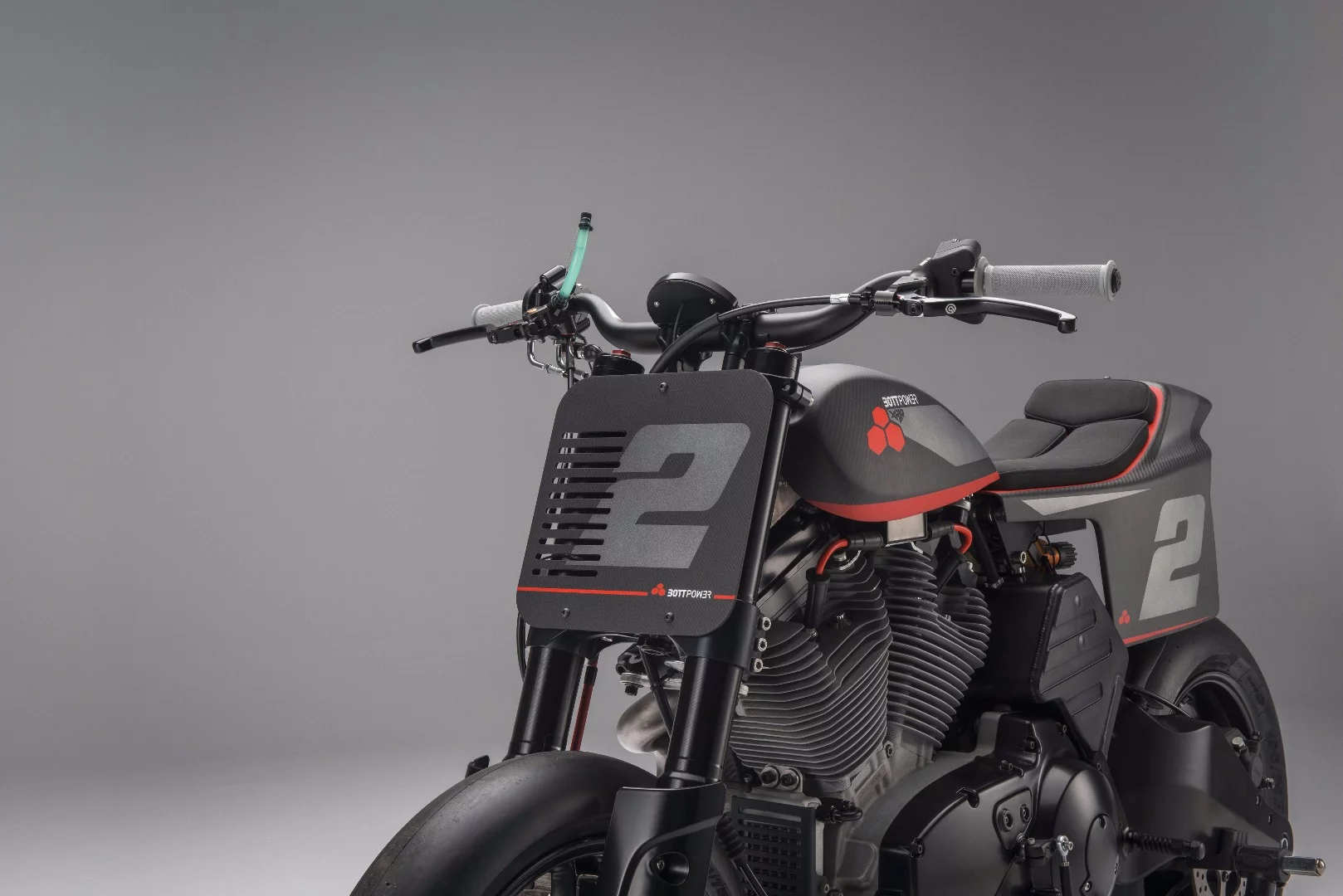 Bottpower XR1R: flat number plate