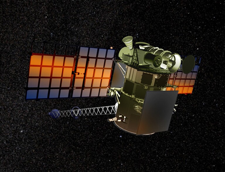 The rocket was used to launch the DSCOVR probe