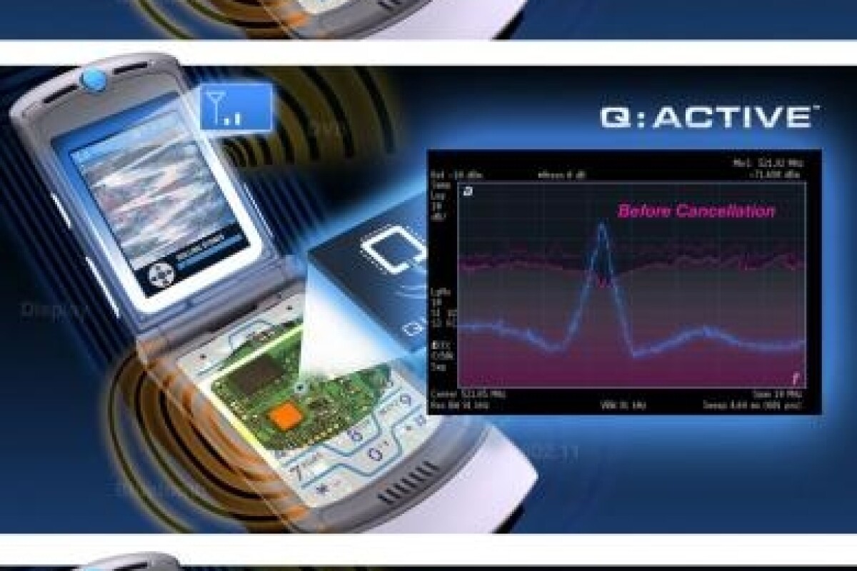 Innovative new RF Noise Cancellation Technology for Wireless Handheld