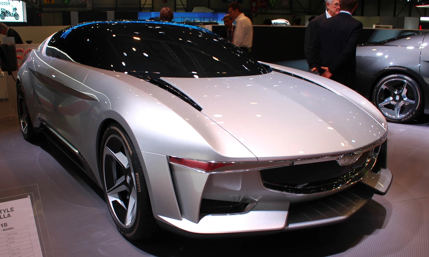 The GFG Sibylla was designed by Giorgetto Giugiaro, whose career has spanned decades. He's been named Car Designer of the Century and inducted into the Automotive Hall of Fame during his career.