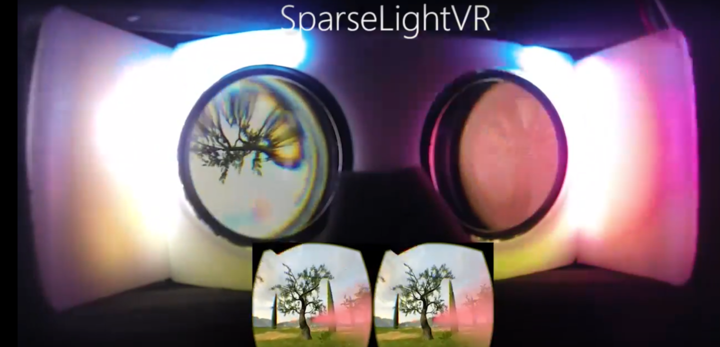 Microsoft Research combats VR nausea with inexpensive LED arrays