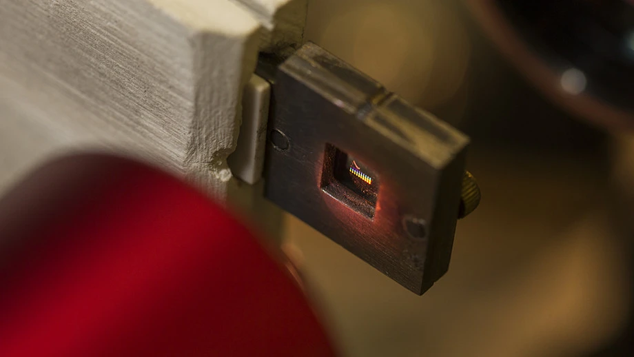 A sample of the nanomaterial, which could be used to make radiation-reflecting spacesuits
