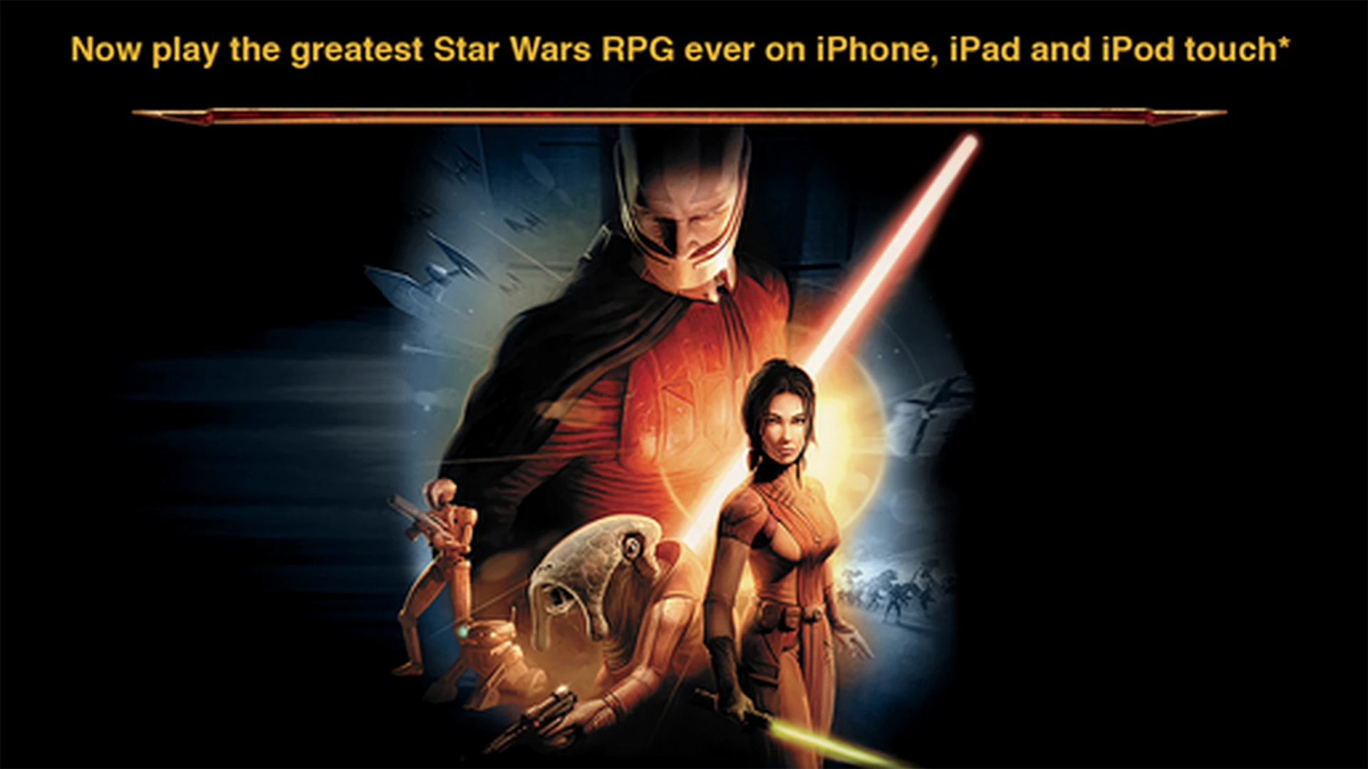 Star Wars: Knights of the Old Republic on iOS