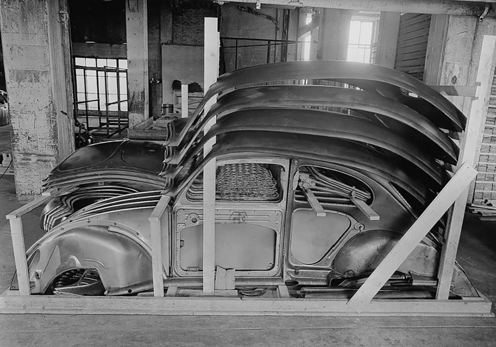 Bettle bodies awaiting assembly