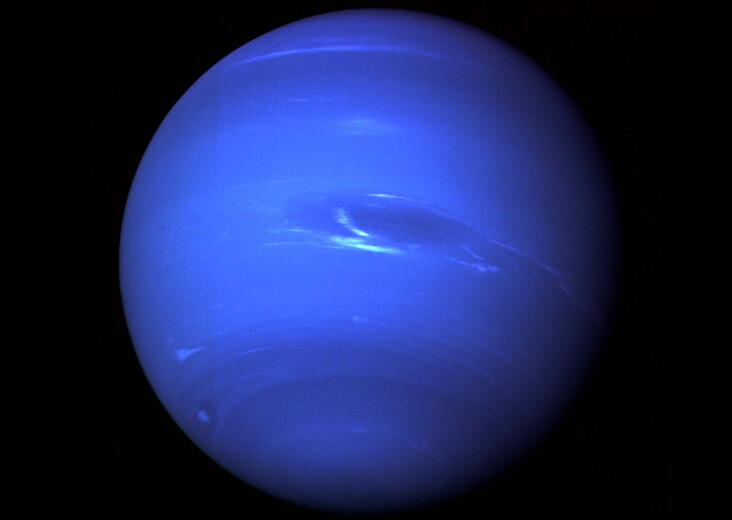 This image of Neptune was taken by the Voyager 2 spacecraft in 1989, at a distance of 4.4 million miles (Image: NASA)