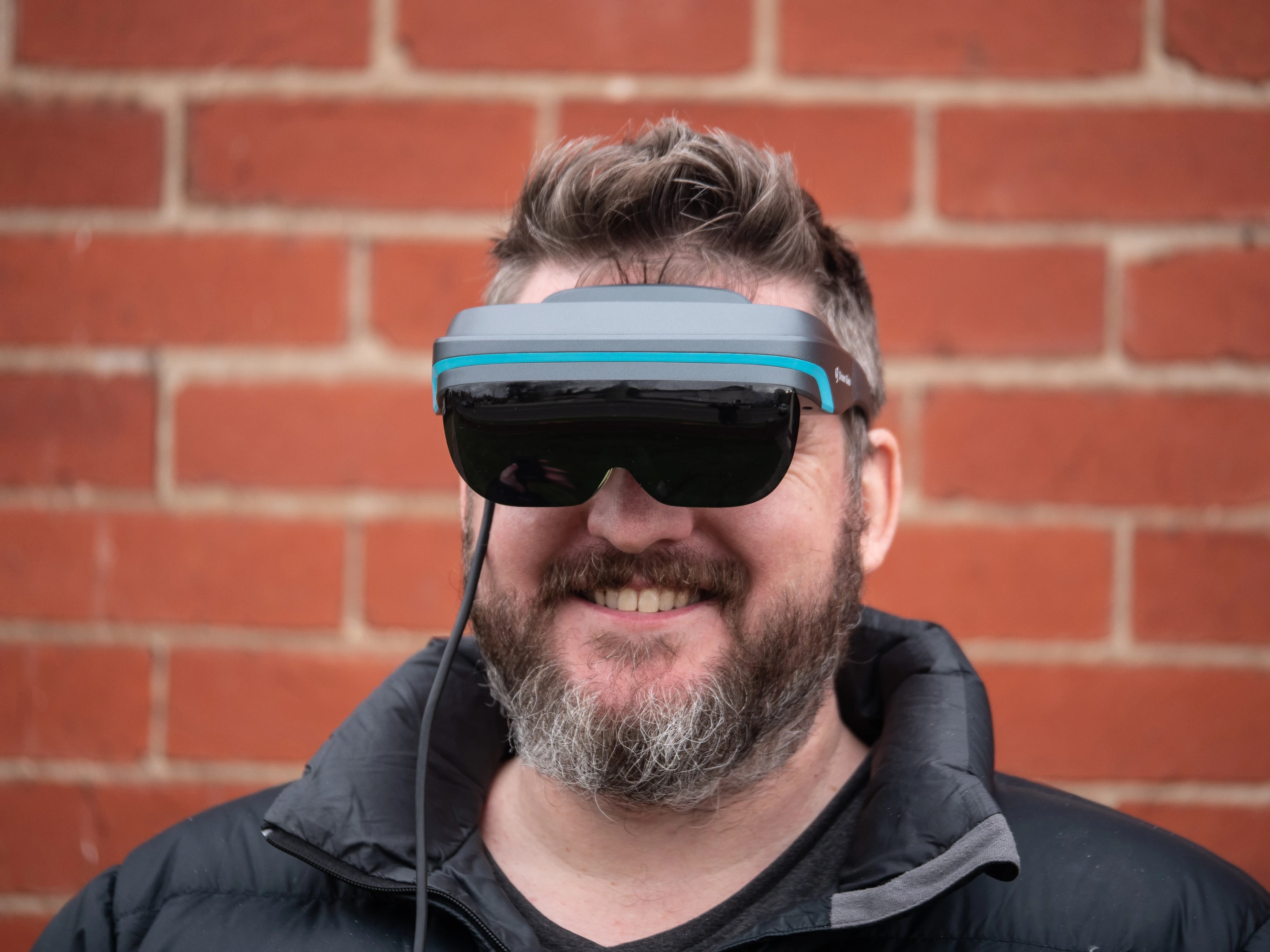 Wearing the Dreamglass 4K is like having a 3D video screen right in front of your face