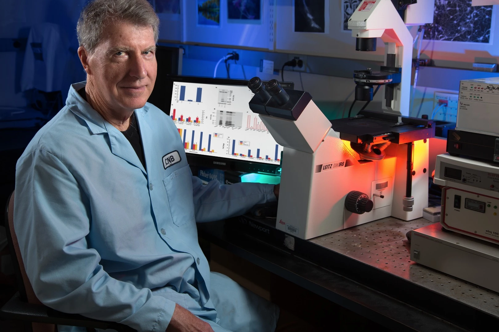 Professor David Schubert believes his is the first study to demonstrate that cannabinoids affect both inflammation and amyloid beta accumulation in nerve cells