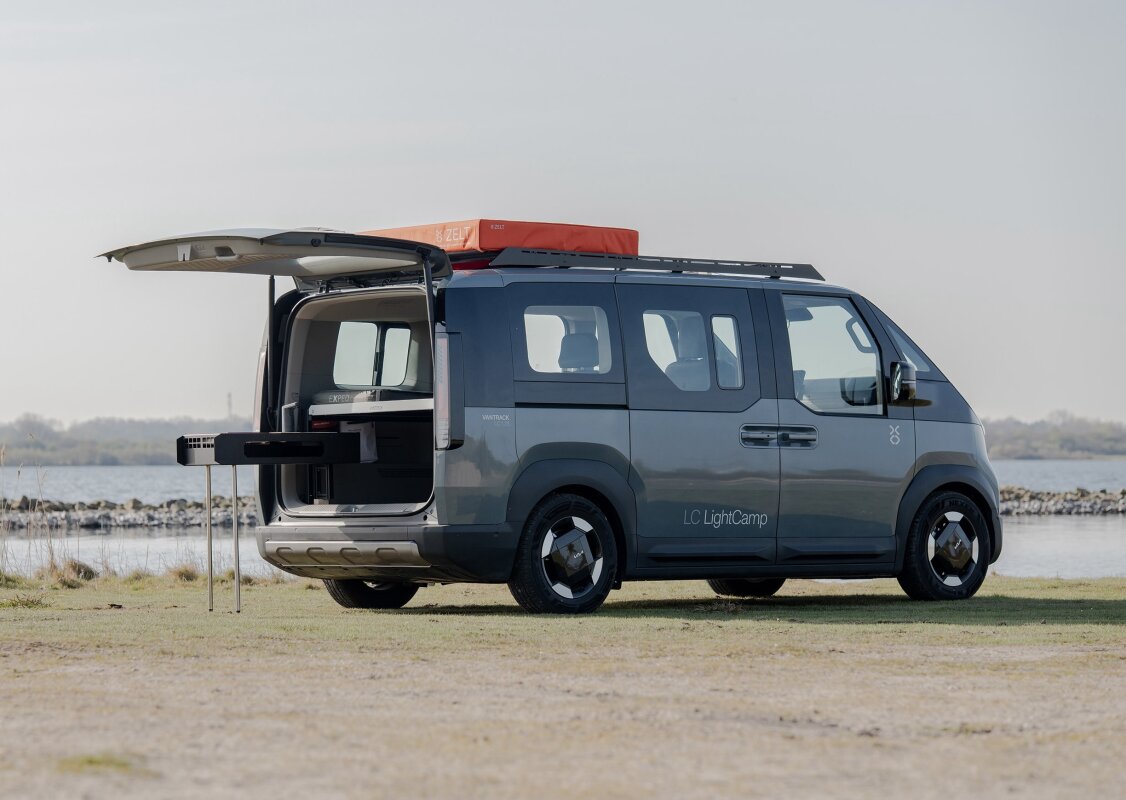 Tiny Kia EDC camper van is amazingly simple but brilliantly versatile