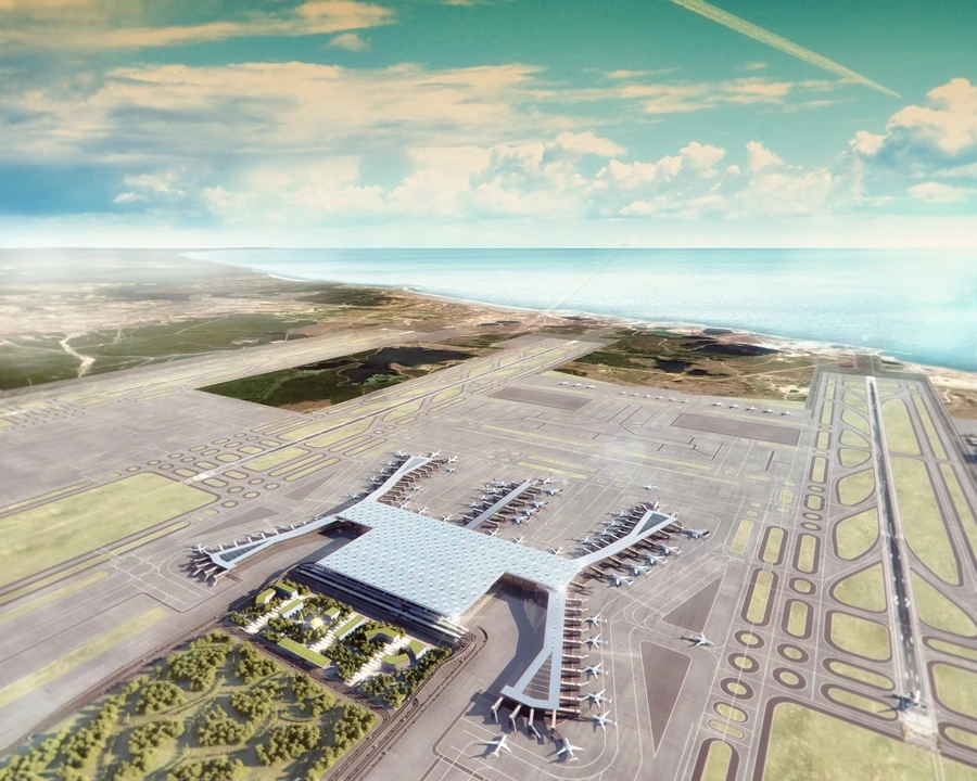 Istanbul New Airport will be one of the busiest airports in the world when it is complete