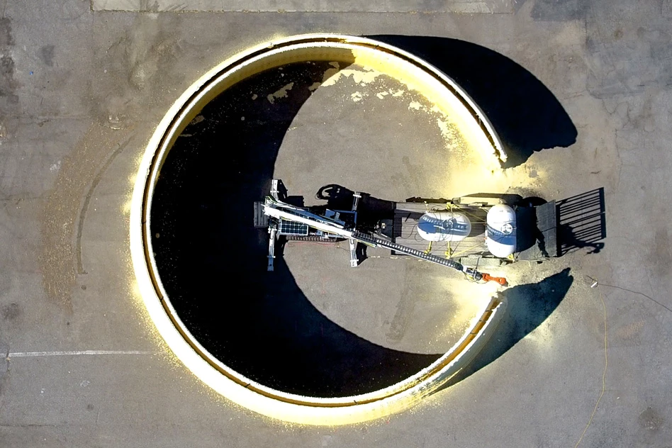 In the future, MIT 's latest 3D printing robot could be a fully autonomous site preparation tool, architect, supply chain and builder in one