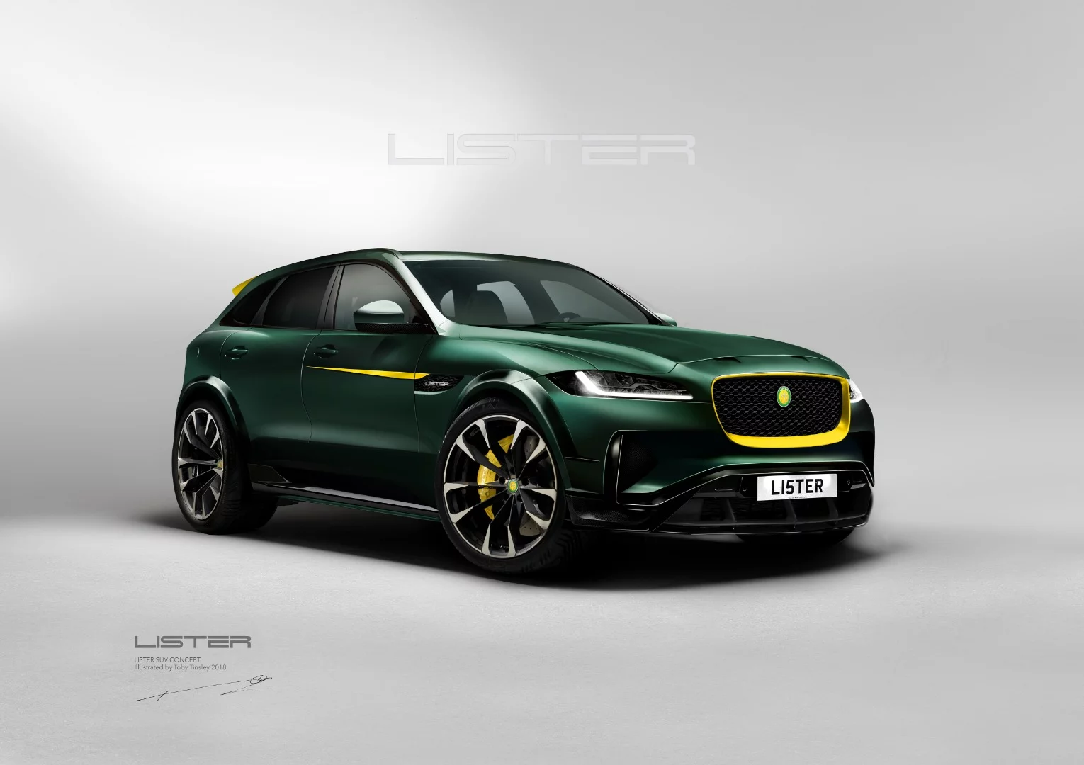 The Lister LFP is a 670-horsepower supercar for the flexibility-challenged