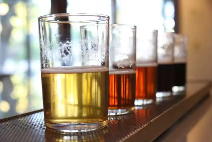 Some examples of PicoBrewed beer