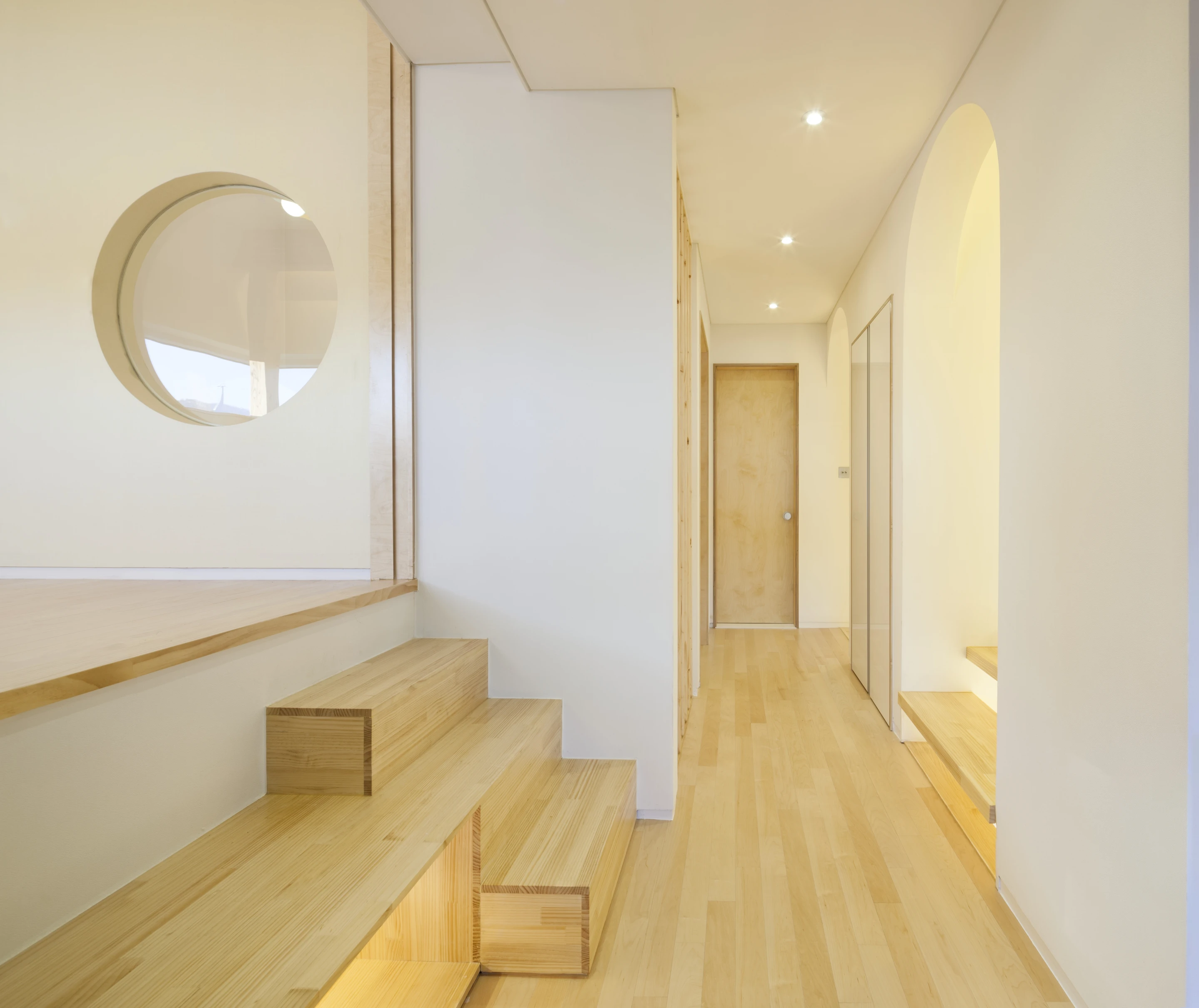The three story home measures a total floor space of 131 sq m (1,410 sq ft) (Photo: Namgoong Sun)