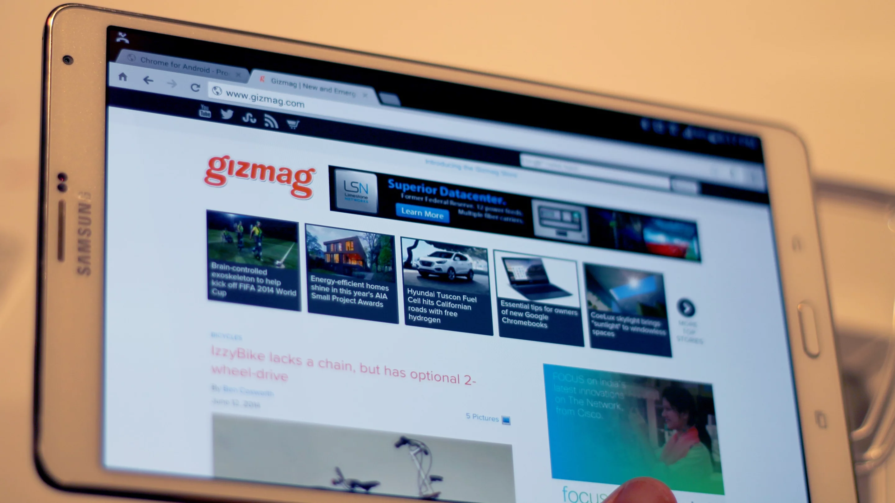 Galaxy Tab S event hands-on photos