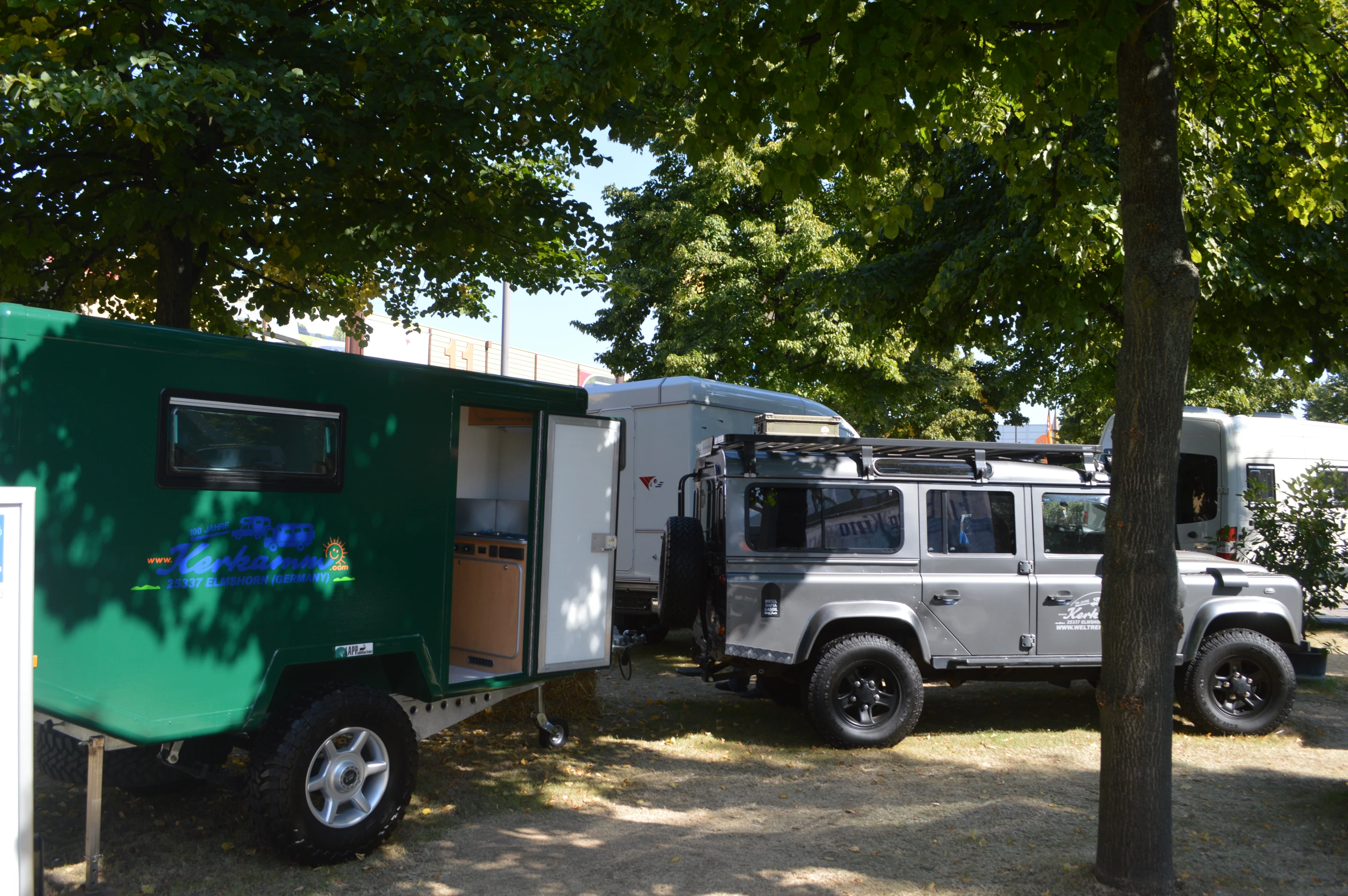 Hamburg-based Kerkamm displays the Lapp expedition trailer
