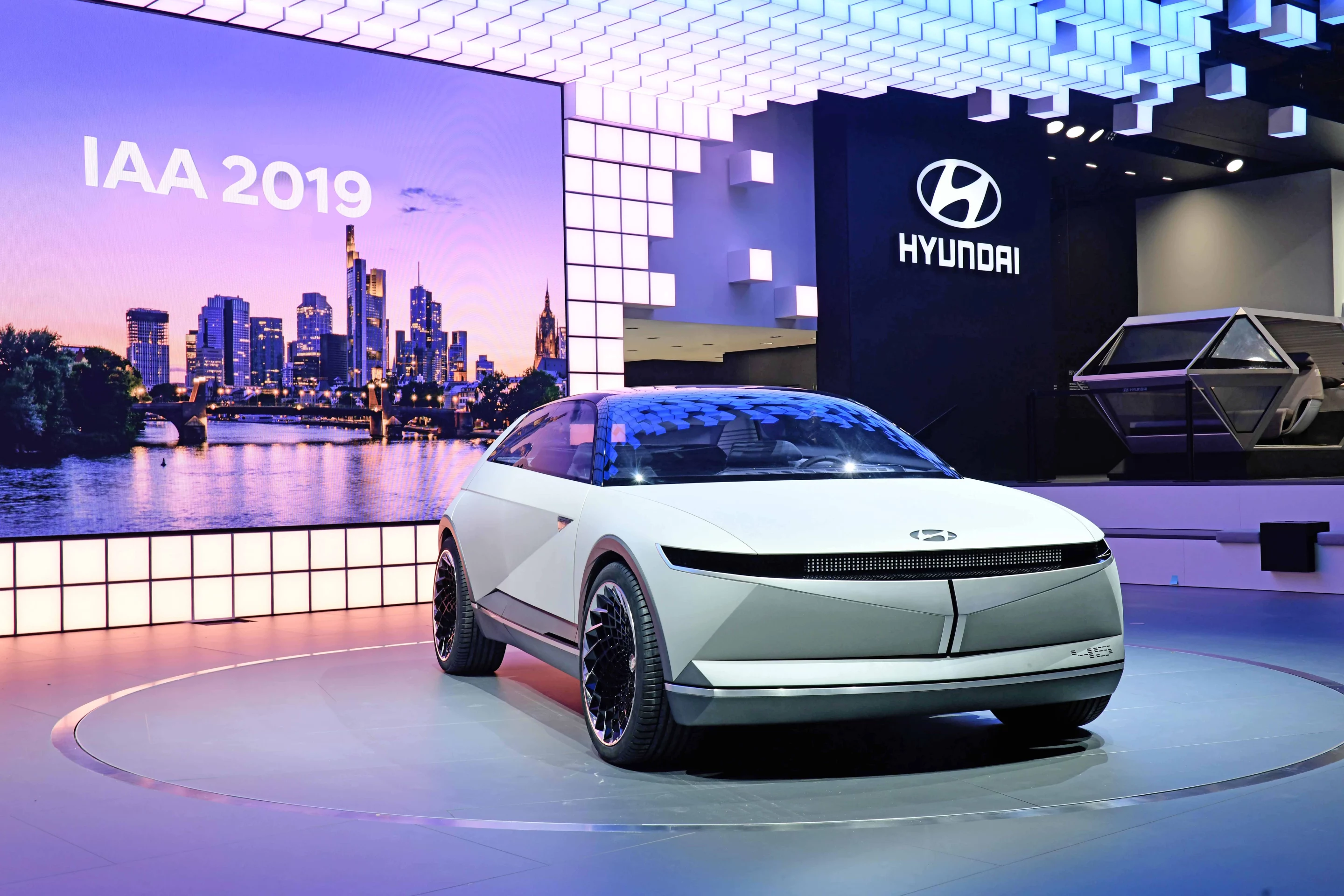 The 45 EV concept Hyundai unveiled at the 2019 Frankfurt Motor Show