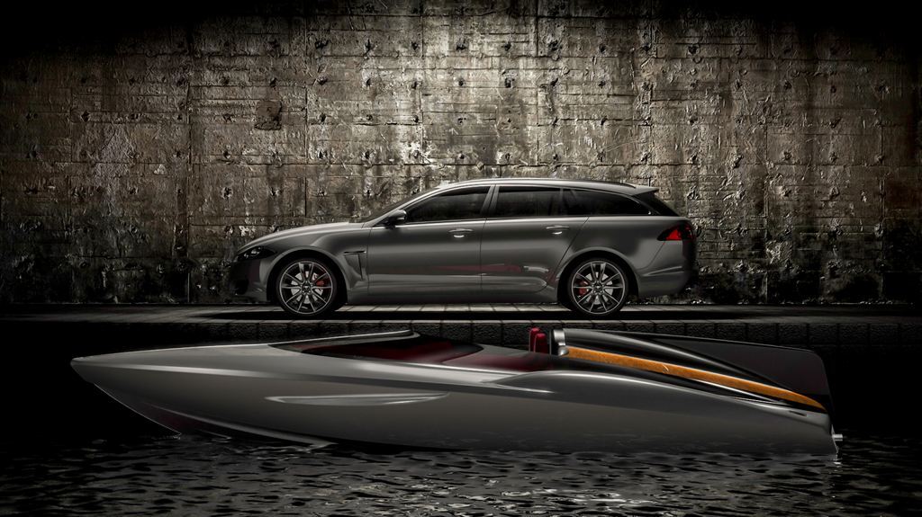 The XF Sportbrake is an estate version of the XF sedan