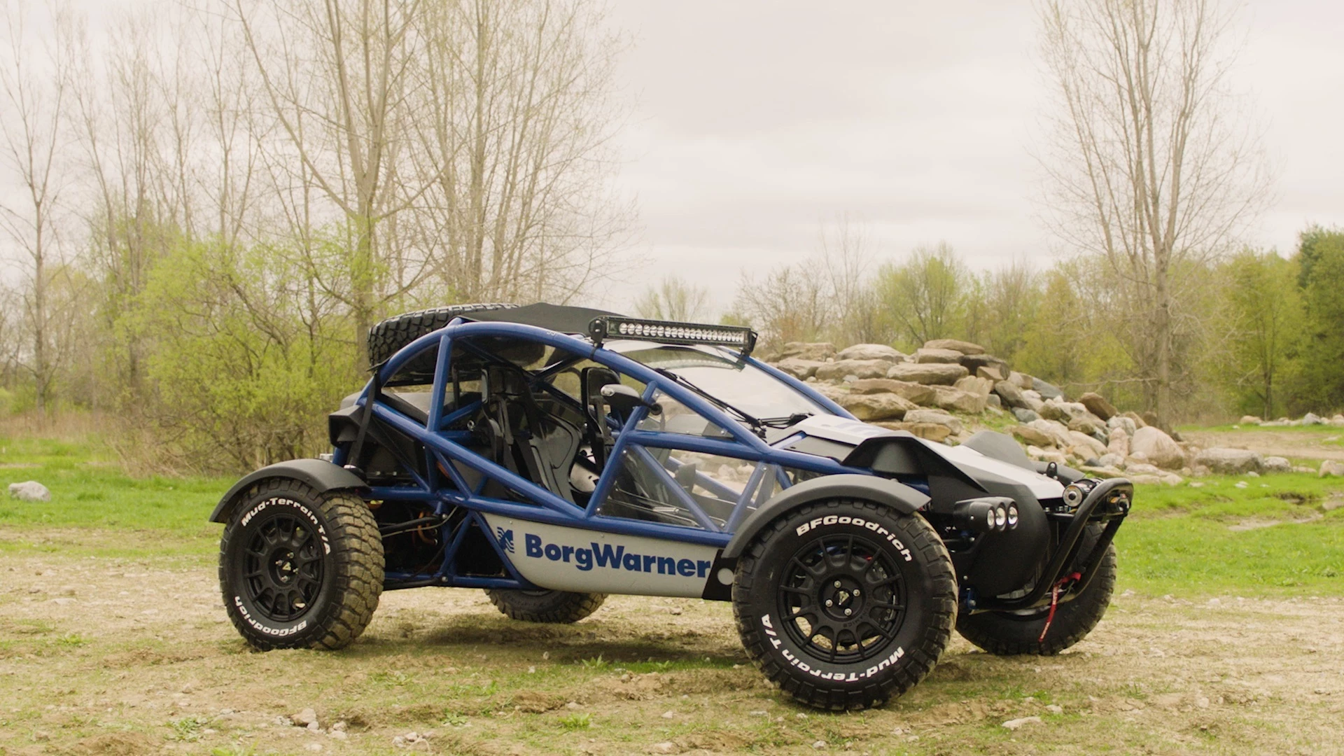 BorgWarner turns the Ariel Nomad into an all-electric development vehicle