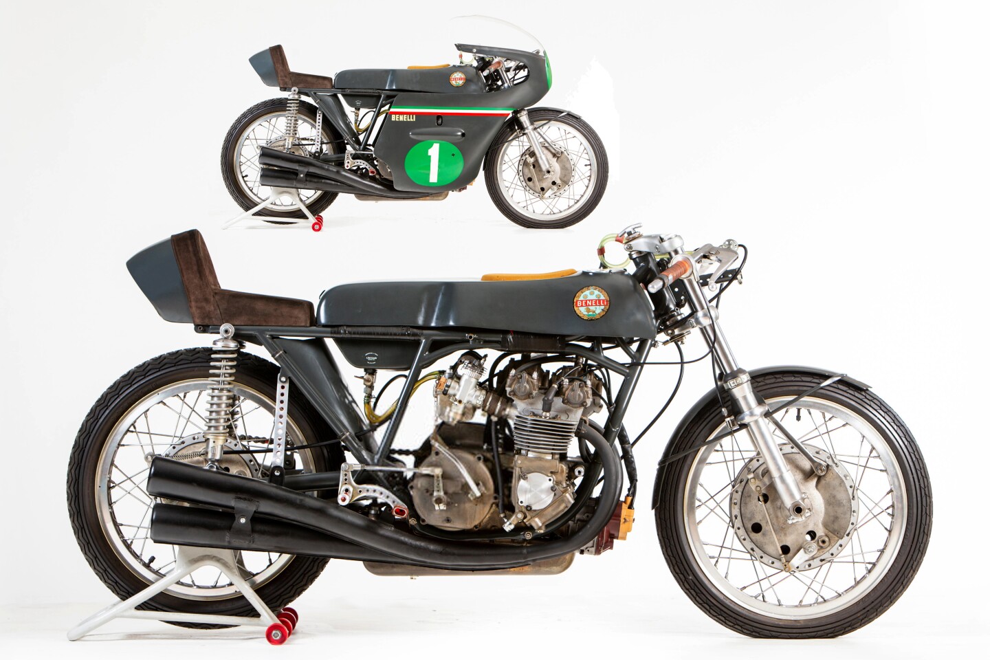 The ex-Tarquinio Provini, 1964 Spanish Grand Prix-winning, 1964 Benelli 250cc Grand Prix Racing Motorcycle