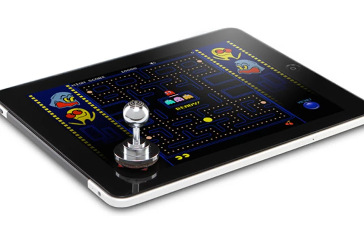 The ghosts don't stand a chance with the JOYSTICK-IT physical joystick accessory