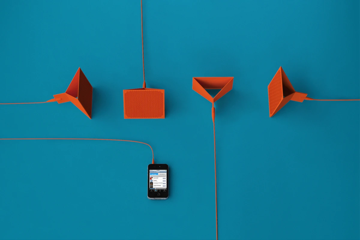 Though the proof of the pudding is in the listening, designaffairs claims that FLYM produces a "full and rich directional sound" - a claim that is at least matched by those made for film speaker technology