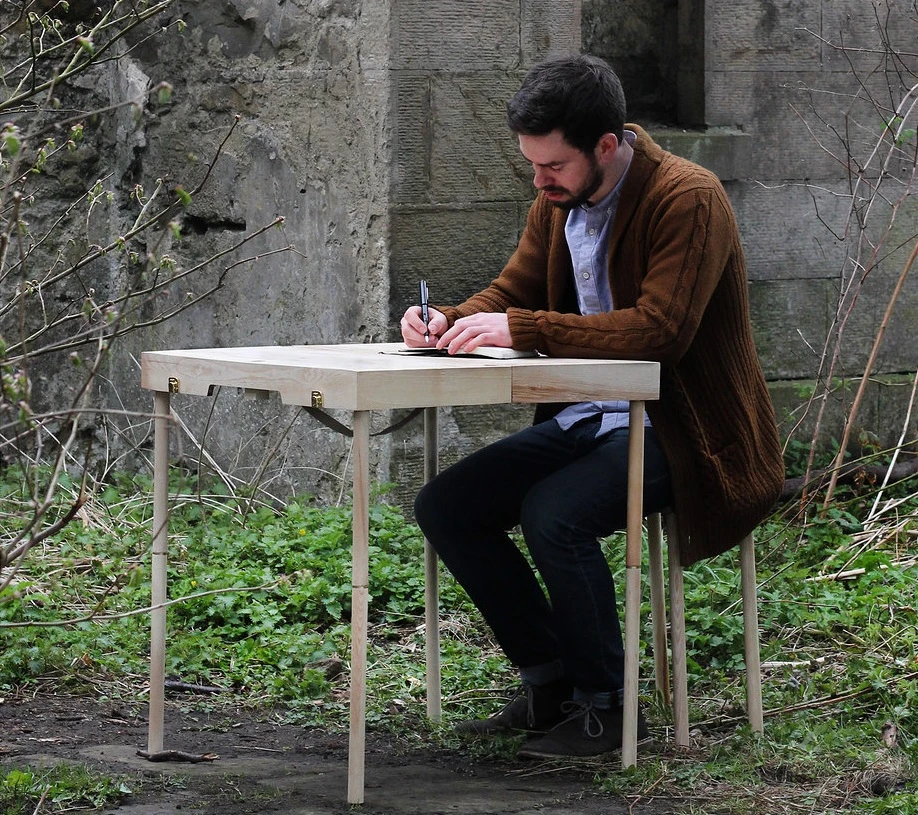 We think Boxed is a great idea (or excuse) for taking the office outdoors