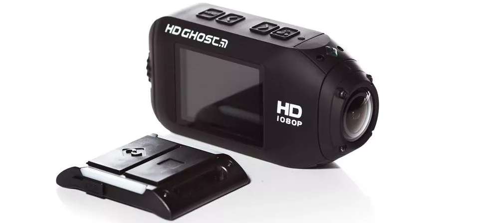 The Ghost comes with a two-way remote