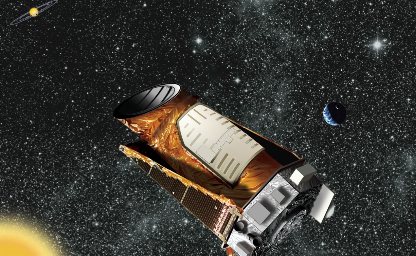 Astronomers made use of data collected by NASA's Kepler spacecraft over the course of four years to confirm the discovery (Image: NASA/JPL-Caltech)
