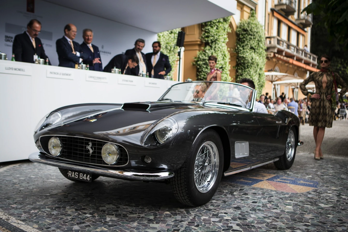 Staffan Wittmark's 1958 Ferrari 250 GT California may not have taken victory in Class F, but it was unquestionably the most valuable car of the category