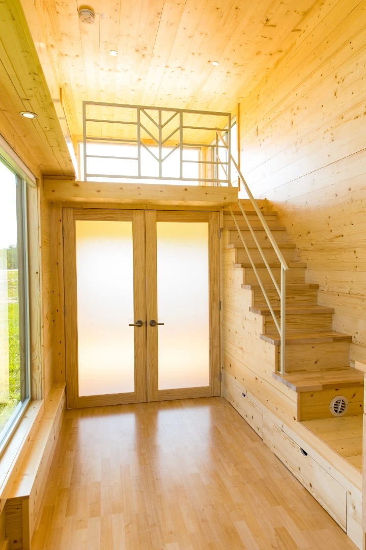The One XL comes with lots of options, including this French door