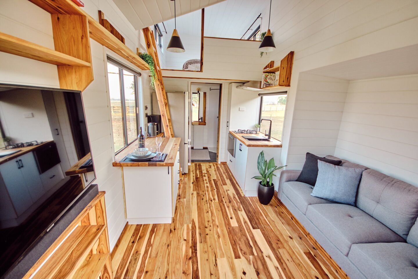 The Little Sojourner offers 20 square meters of floorspace (215 sq ft)