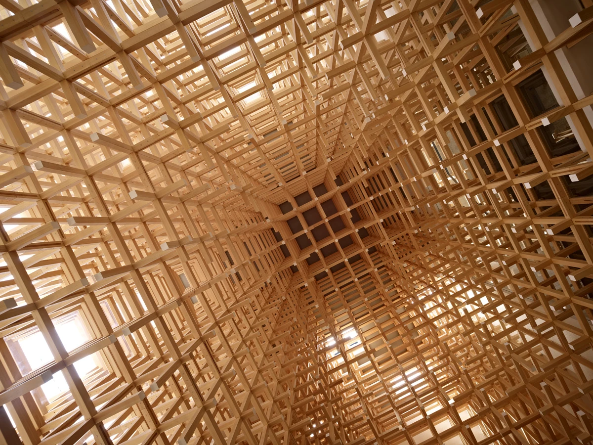 The GC Prostho Museum Research Center, by Kengo Kuma & Associates