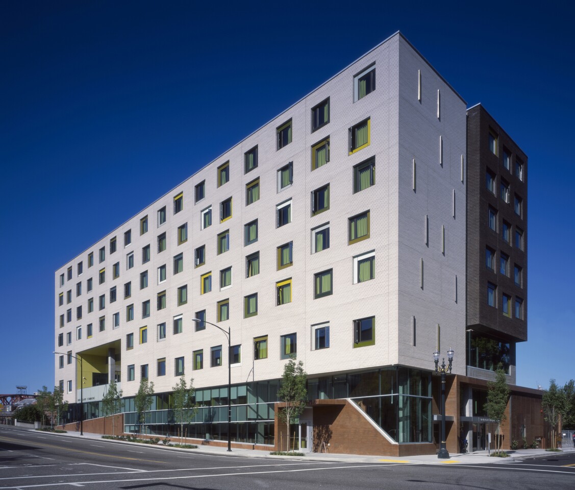 The Bud Clark Commons building was designed by Holst Architecture (Photo: Sally Schoolmaster)
