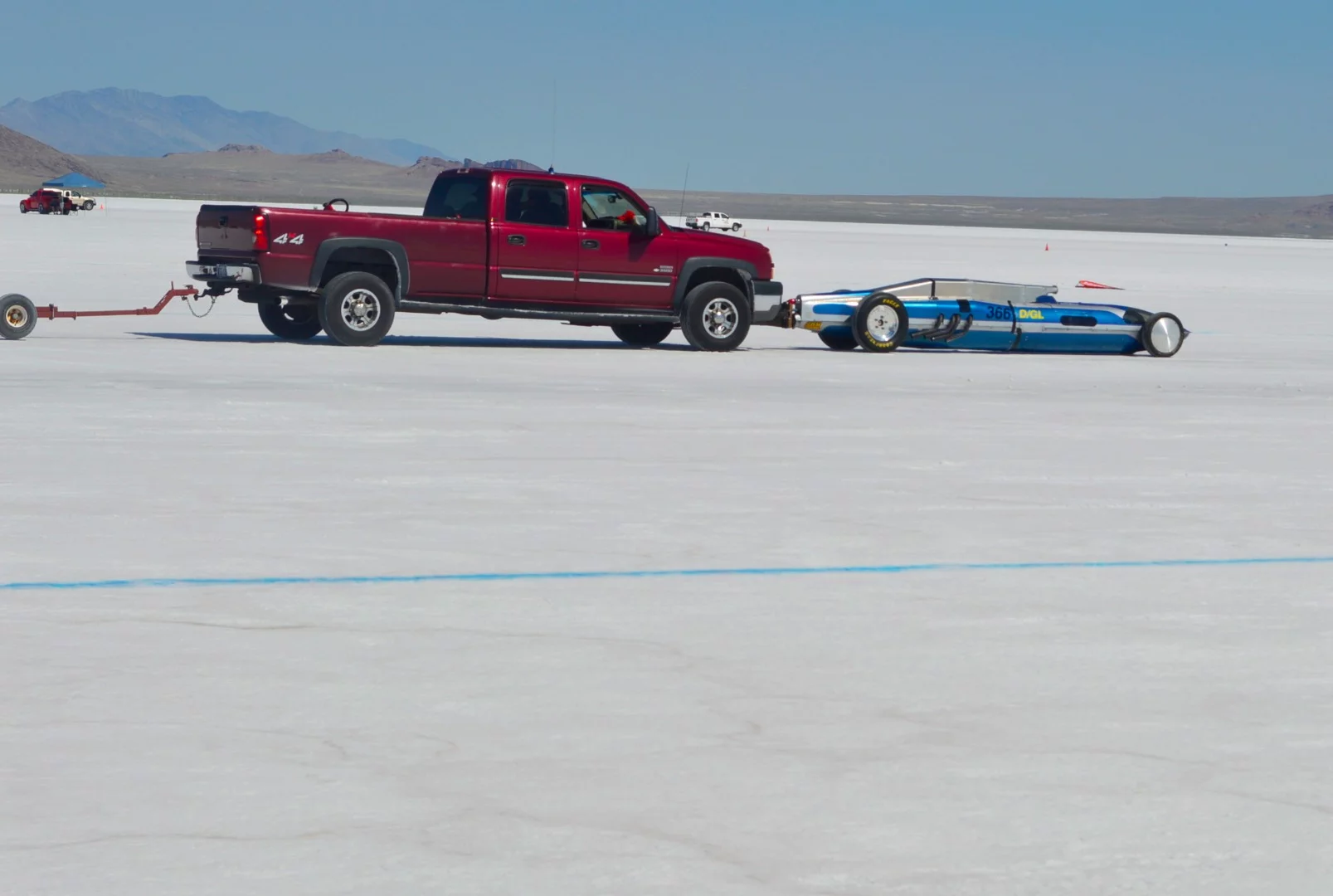 Car #366 getting up to speed