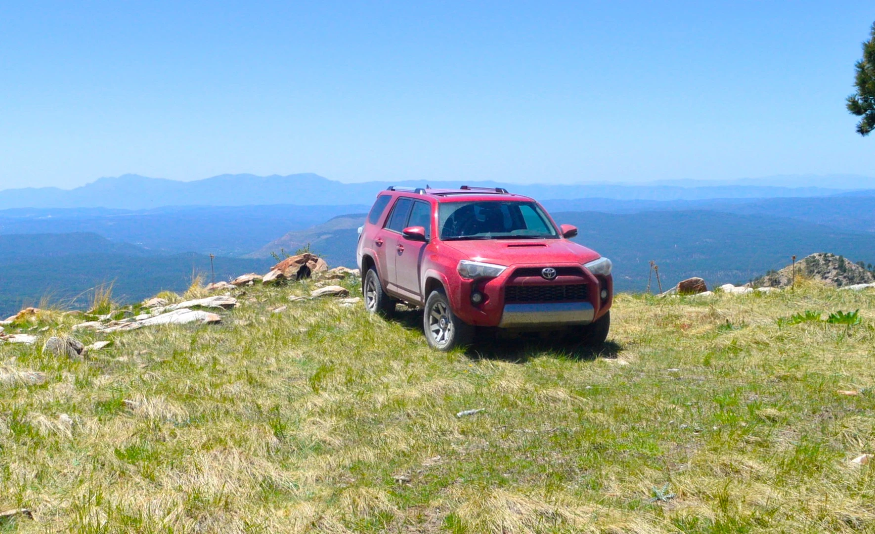The 4Runner Trail Premium served as both our transportation and home for three days and nights