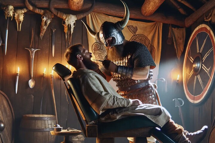 A study has found that Swedish Viking dentistry was surprisingly advanced