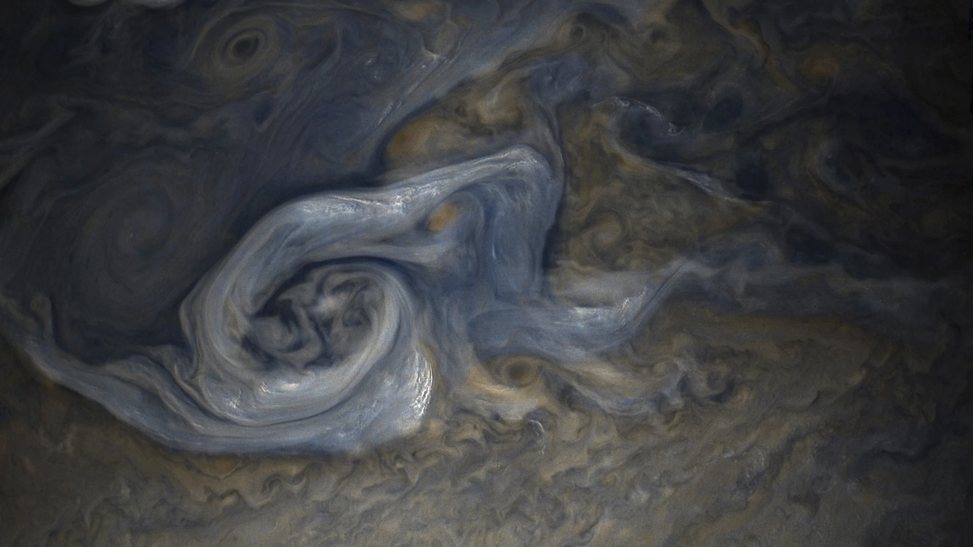 The stunning, swirling clouds of Jupiter