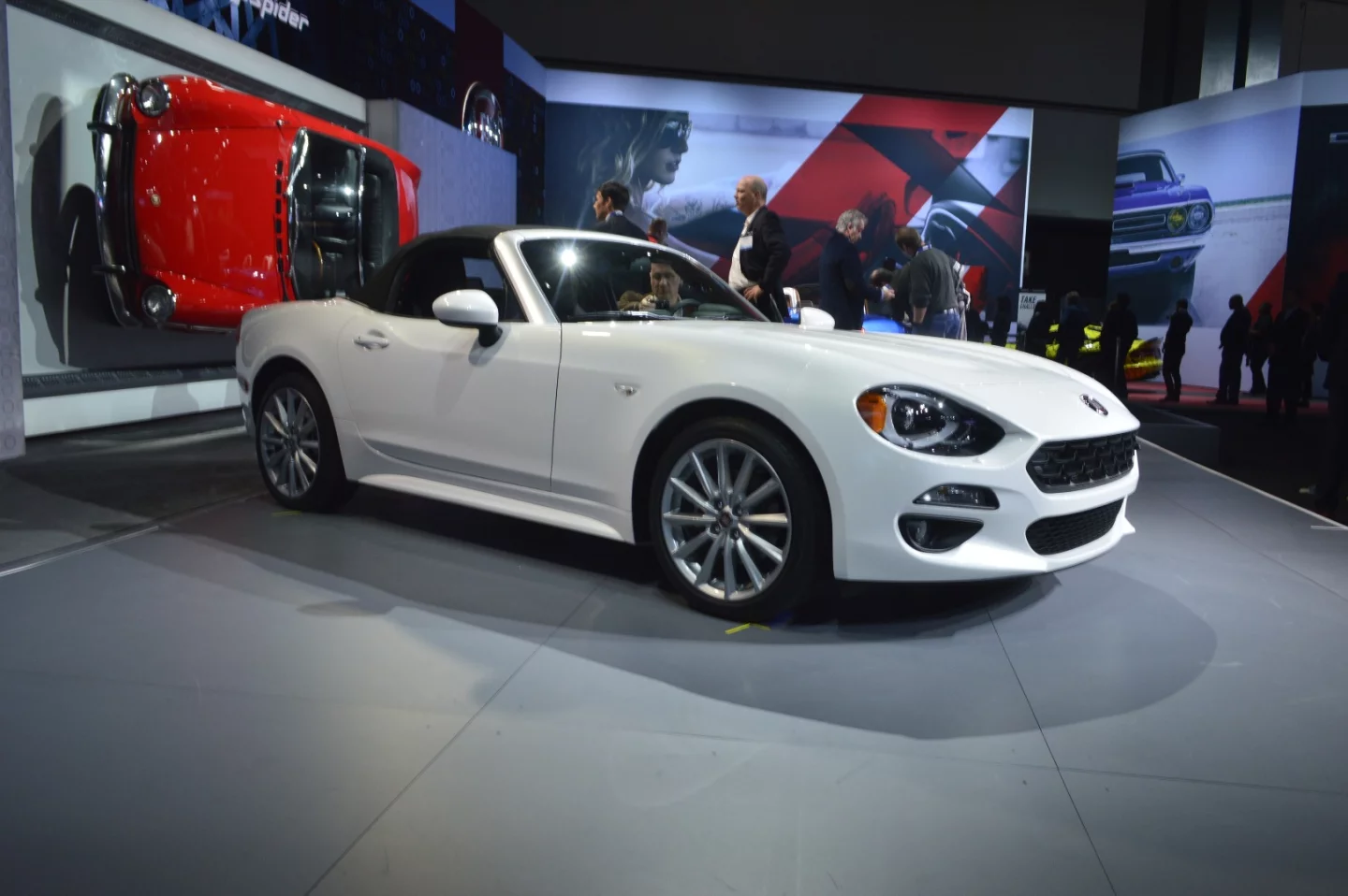 The Fiat 124 Spider will enter showrooms in the summer of 2016 as a 2017 model