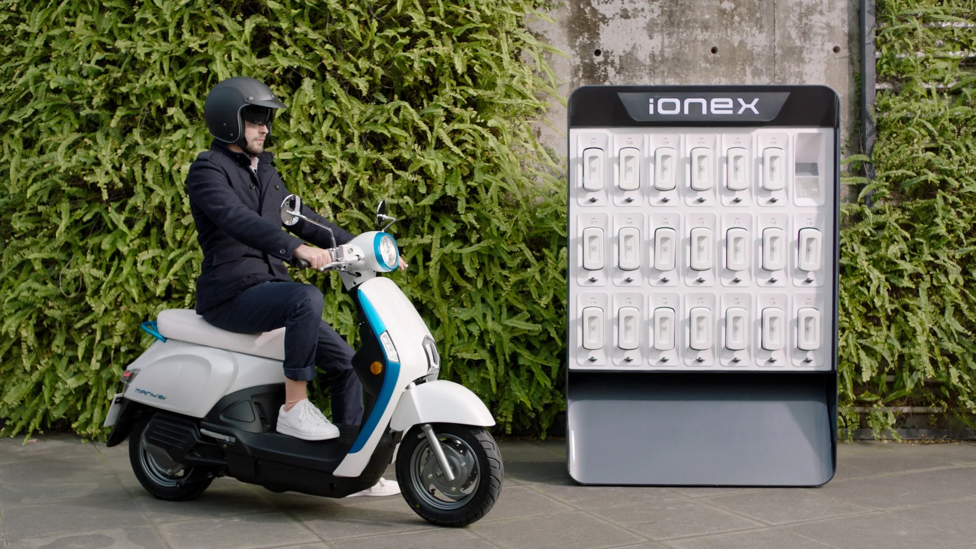 With the 2018 Ionex, KYMCO wants to establish an open plan energy platform