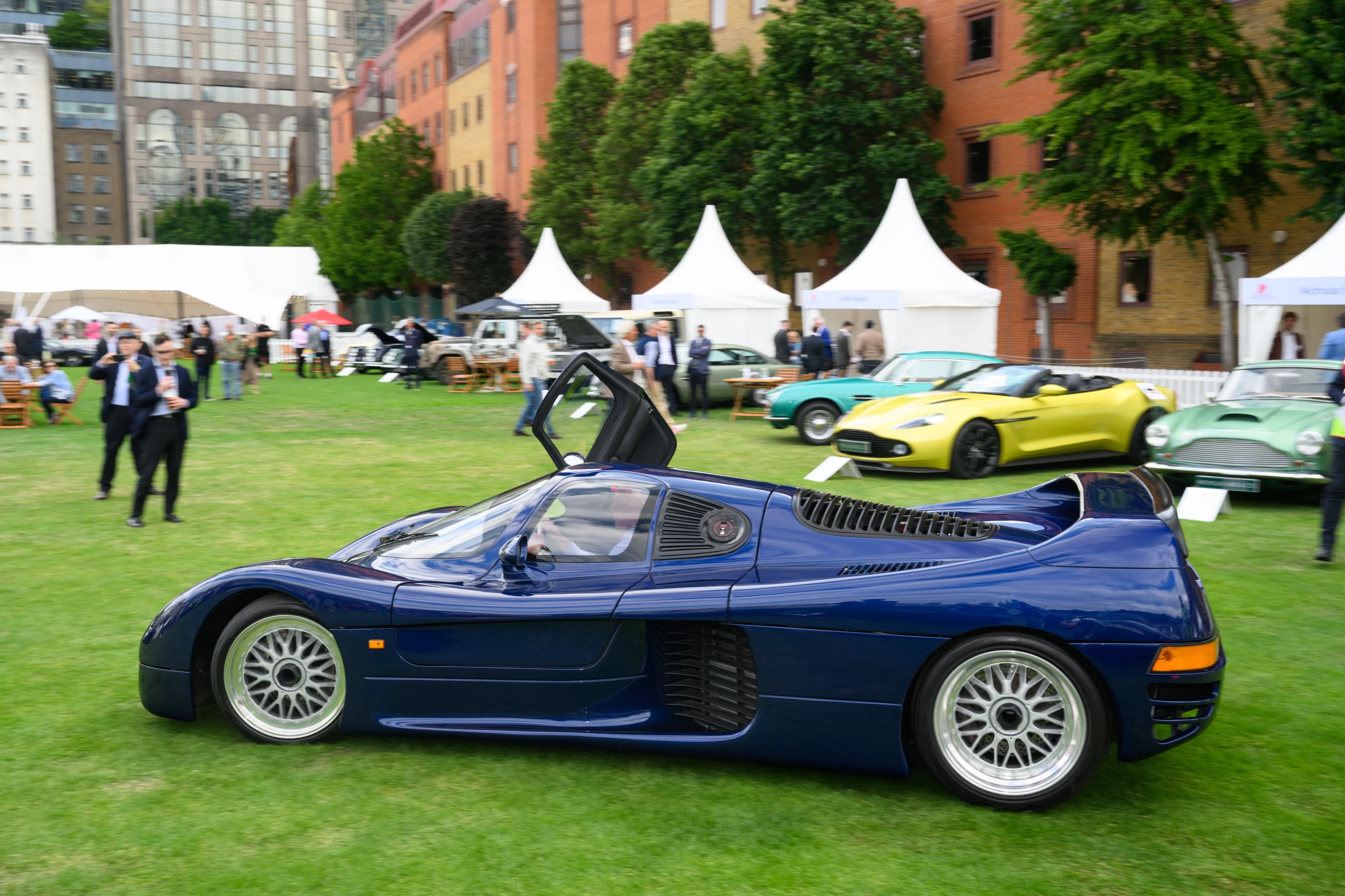 The London Concours concluded on 9 June 2023 with the 17-person expert committee of judges awarding the Best of Show Award to this Schuppan 962CR, the sister car of the car currently for sale at Bingo Sports in Tokyo. The London Concours car was the first Schuppan 962 prototype and the Tokyo car was the second Schuppan 962 prototype.