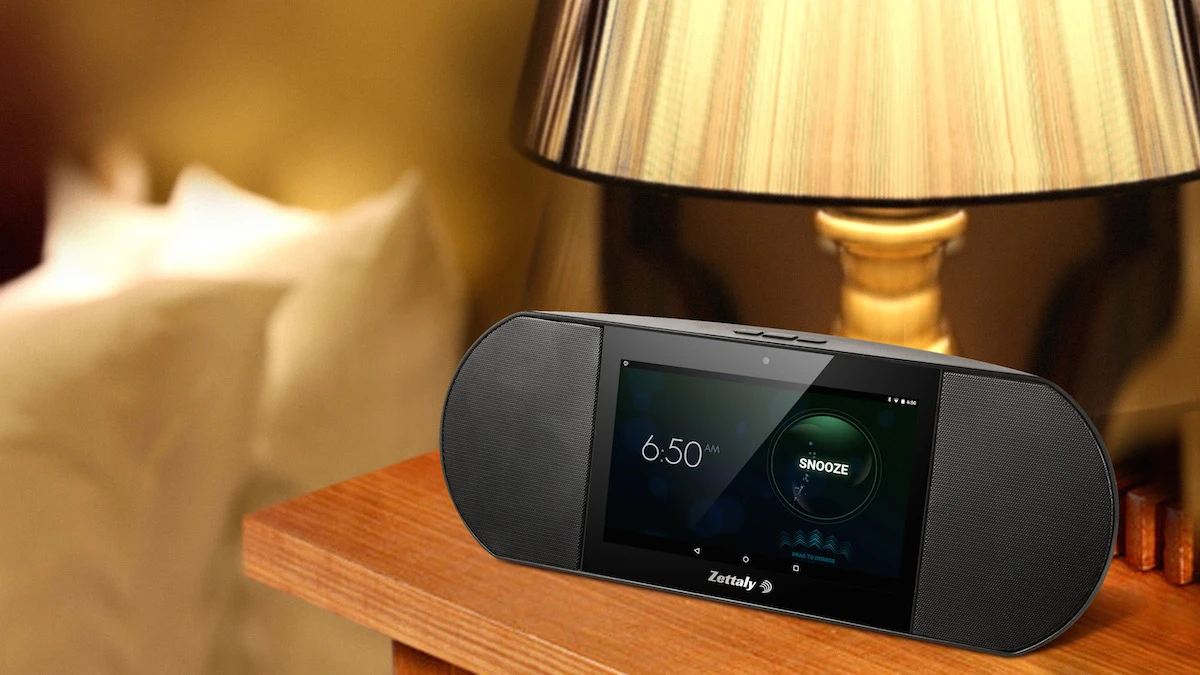 The Zettaly Avy can be used as an alarm clock